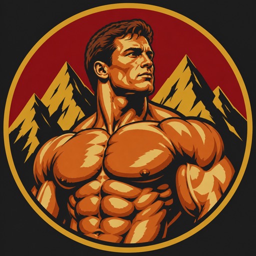 Illustriertes Icon von Patrick Tuor für den Schweizer IFBB-Plan